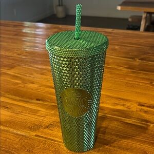 Starbucks Emerald Textured Tumbler with Straw